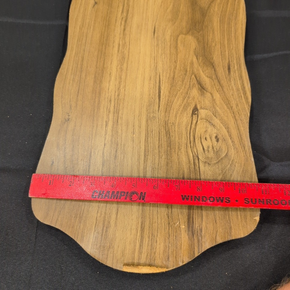 Vintage Ten Commandments Wood Metal Wall Plaque Religious Christian Home Decor - Picture 6 of 8